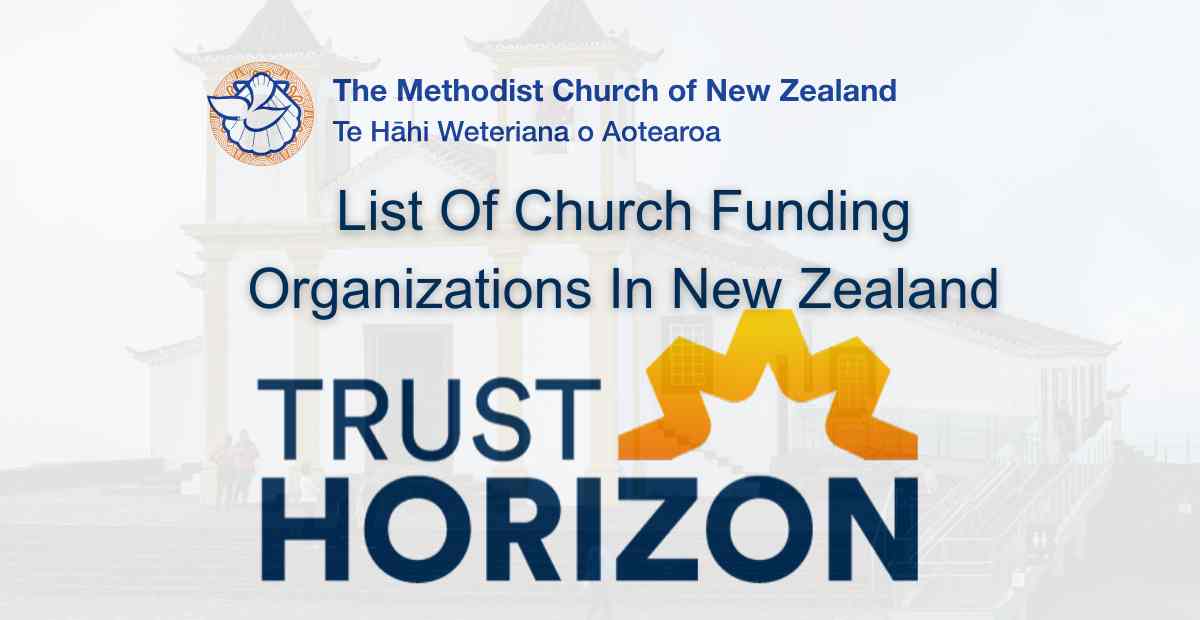 List Of Church Funding Organizations In New Zealand